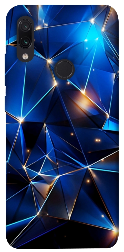 Чохол Abstract purple pattern для Xiaomi Redmi Note 7