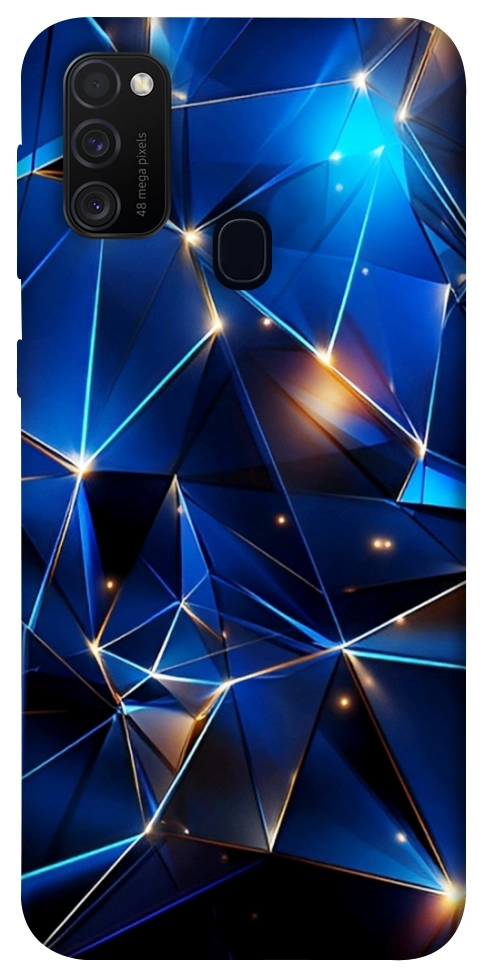 Чохол Abstract purple pattern для Galaxy M30s