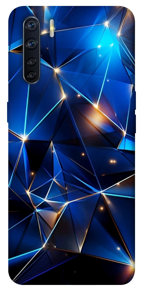 Чохол Abstract purple pattern для Oppo A91