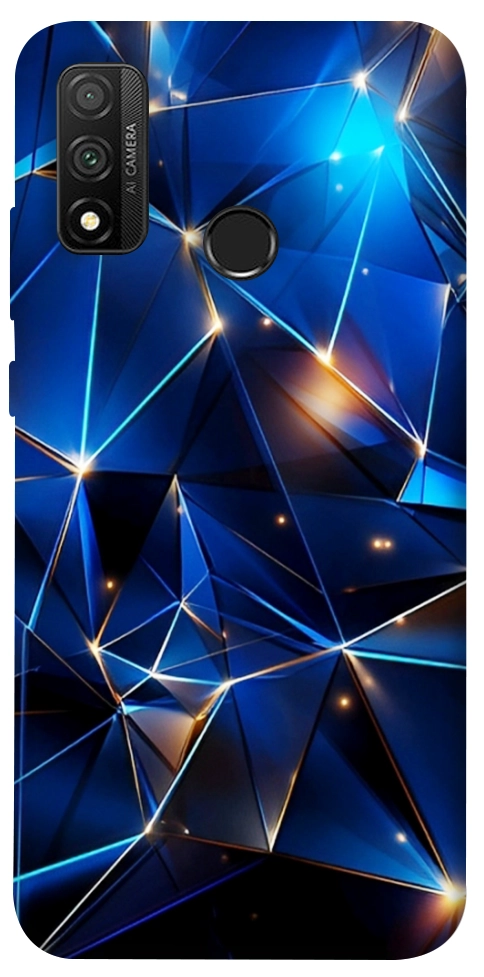 Чехол Abstract purple pattern для Huawei P Smart (2020)