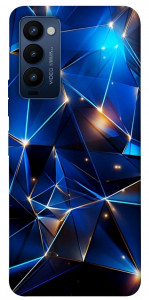 Чехол Abstract purple pattern для Tecno Camon 18 P