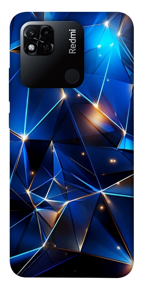 Чехол Abstract purple pattern для Xiaomi Redmi 10A