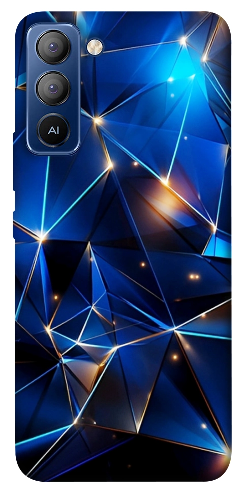 Чохол Abstract purple pattern для TECNO Pop 5 LTE