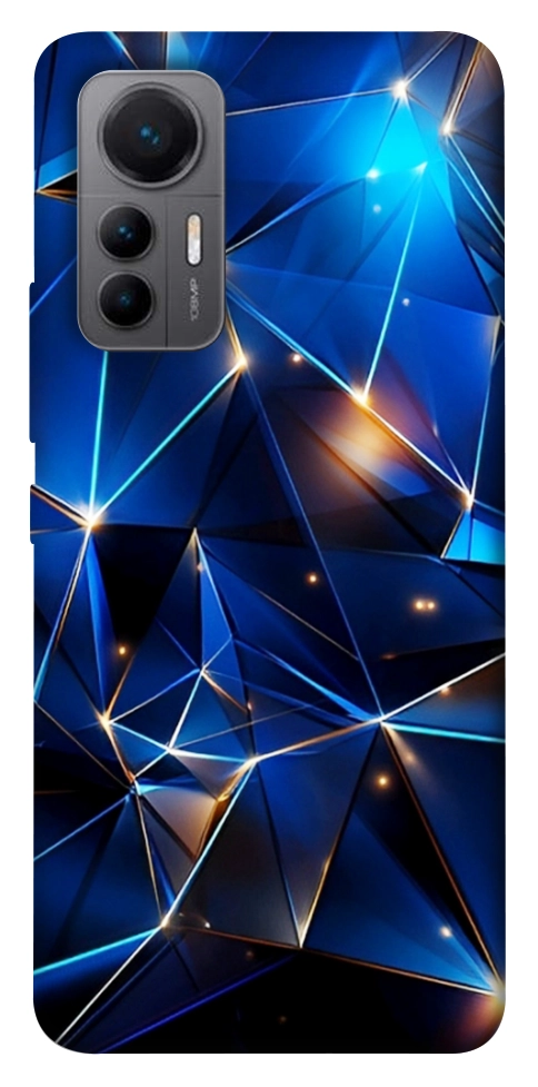 Чохол Abstract purple pattern для Xiaomi 12 Lite