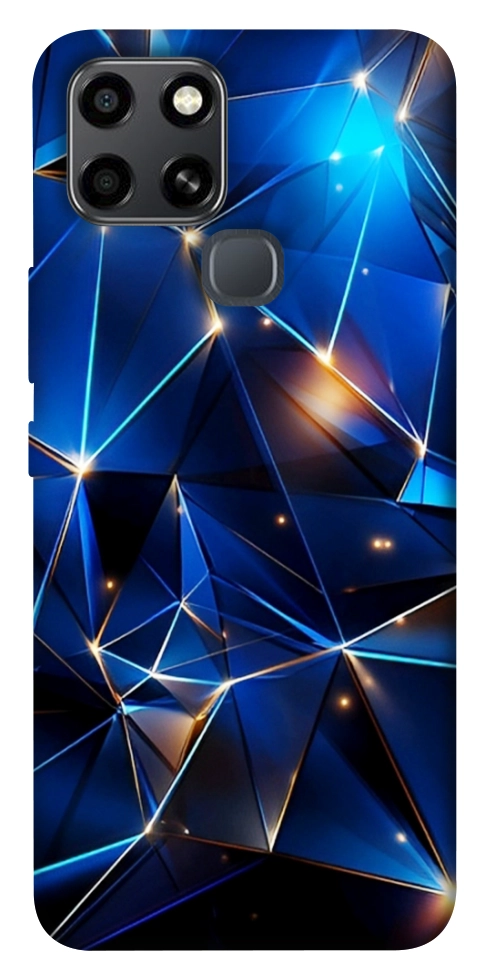 Чехол Abstract purple pattern для Infinix Smart 6