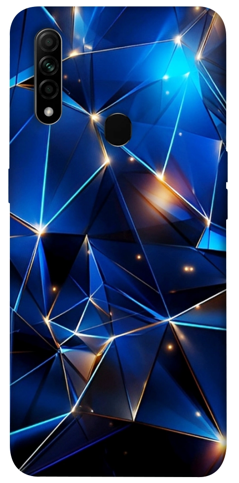 Чехол Abstract purple pattern для Oppo A8