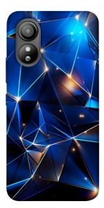 Чехол Abstract purple pattern для ZTE Blade L220