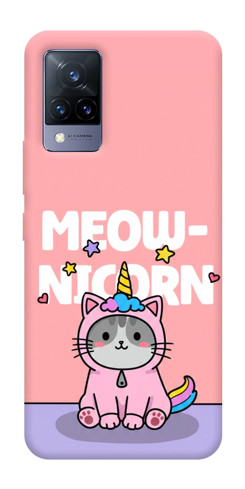 Чехол Cat unicorn для Vivo V21