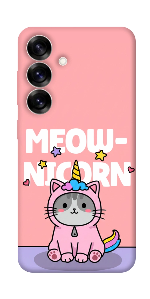 Чехол Cat unicorn для Galaxy S25