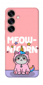 Чохол Cat unicorn для Galaxy S25