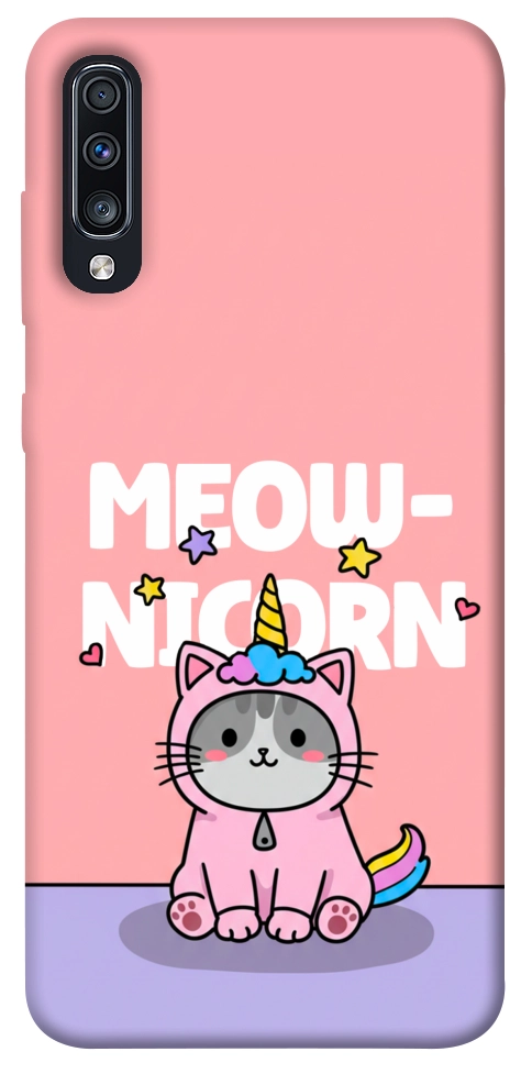 Чохол Cat unicorn для Galaxy A70s