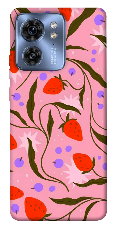 Чохол Strawberry pink для Motorola Edge 40