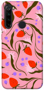 Чохол Strawberry pink для Xiaomi Redmi Note 8 2021