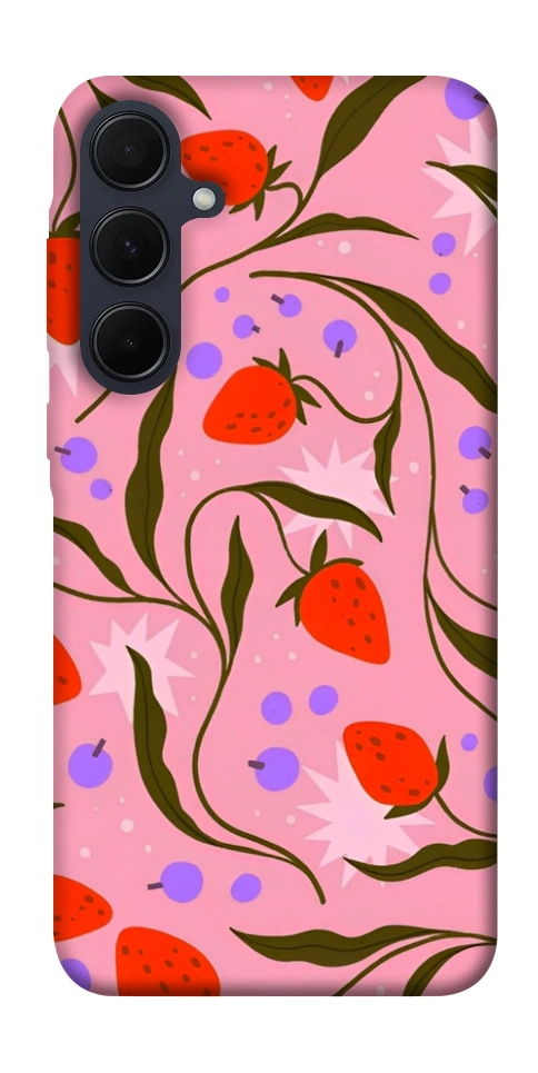 Чохол Strawberry pink для Galaxy A35