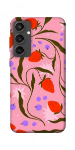 Чохол Strawberry pink для Galaxy S24 FE