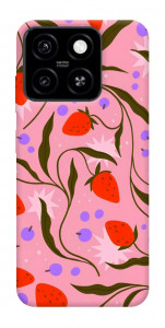 Чохол Strawberry pink для ZTE Blade A55 4G