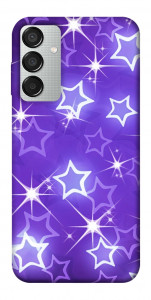 Чехол Purple sparkles для Galaxy M15 5G