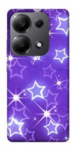 Чохол Purple sparkles для Xiaomi Redmi Note 13 Pro 5G