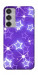 Чохол Purple sparkles для Galaxy M35 5G