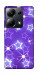 Чехол Purple sparkles для Xiaomi Poco M6 Pro 4G