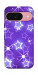 Чехол Purple sparkles для Google Pixel 9