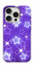 Чохол Purple sparkles для iPhone 16 Pro