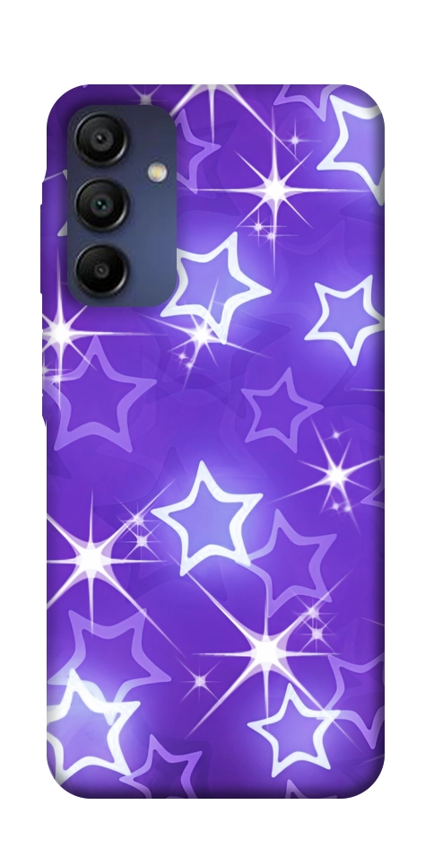 Чехол Purple sparkles для Galaxy A16 5G