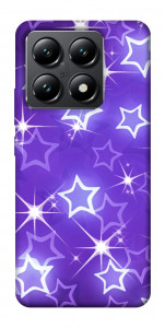 Чохол Purple sparkles для Xiaomi 14T