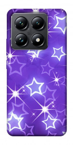 Чехол Purple sparkles для Xiaomi 14T Pro