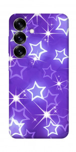 Чохол Purple sparkles для Galaxy S25