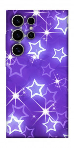 Чохол Purple sparkles для Galaxy S25 Ultra