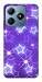 Чохол Purple sparkles для Realme C63 4G