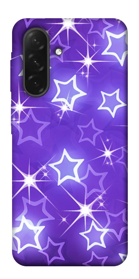 Чохол Purple sparkles для Galaxy A26 5G