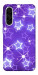 Чехол Purple sparkles для Galaxy A56 5G