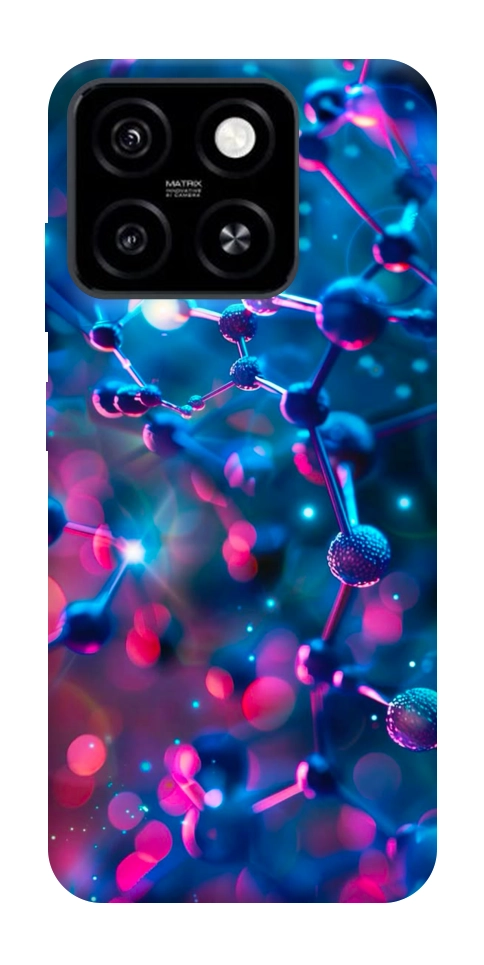 Чехол Neon molucula для ZTE Blade A55 4G
