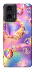 Чохол Neon bubbles для Motorola Moto G04