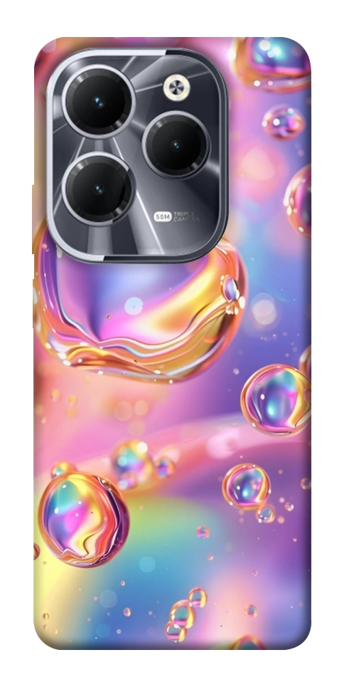 Чехол Neon bubbles для Infinix Hot 40