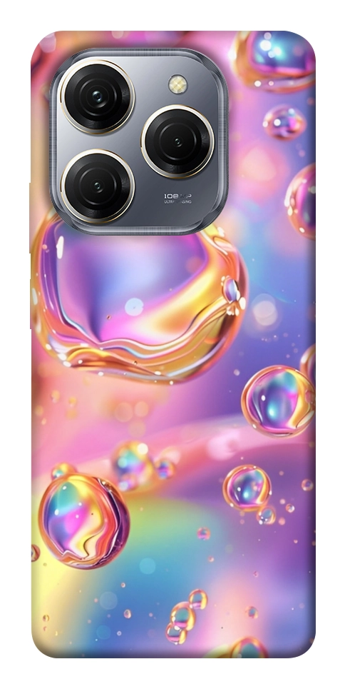 Чохол Neon bubbles для TECNO Spark 20 Pro