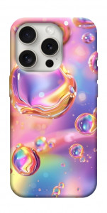 Чохол Neon bubbles для iPhone 16 Pro