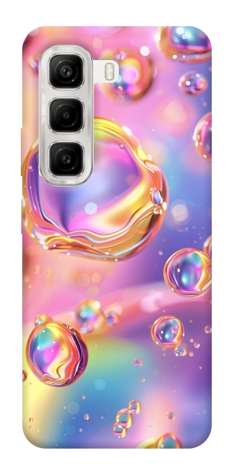 Чехол Neon bubbles для Infinix Hot 50 4G