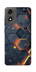 Чохол Burning hex pattern для Motorola Moto E14