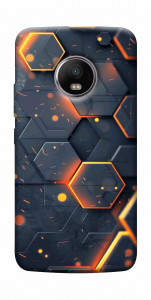 Чохол Burning hex pattern для Motorola Moto G5S