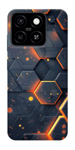Чохол Burning hex pattern для ZTE Blade A55 4G