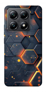 Чехол Burning hex pattern для Xiaomi 14T Pro