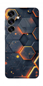 Чохол Burning hex pattern для Galaxy S25