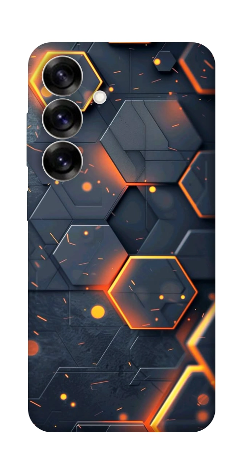 Чохол Burning hex pattern для Galaxy S25+