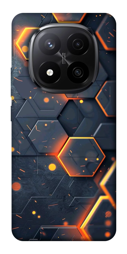 Чохол Burning hex pattern для Xiaomi Redmi Note 14 Pro+ 5G