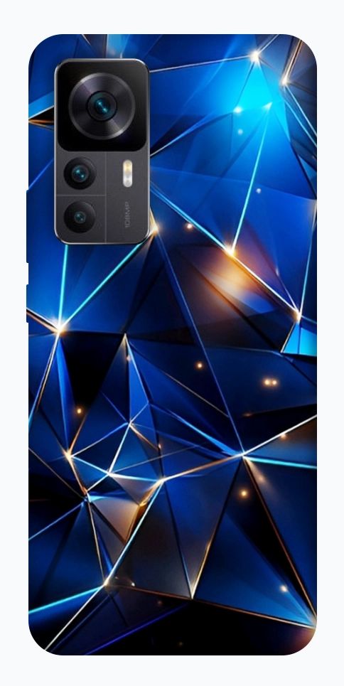 Чохол Abstract purple pattern для Xiaomi Redmi K50 Ultra