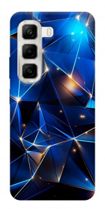 Чехол Abstract purple pattern для Infinix Hot 50 4G