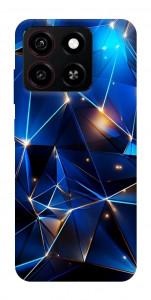 Чохол Abstract purple pattern для ZTE Blade A35 4G